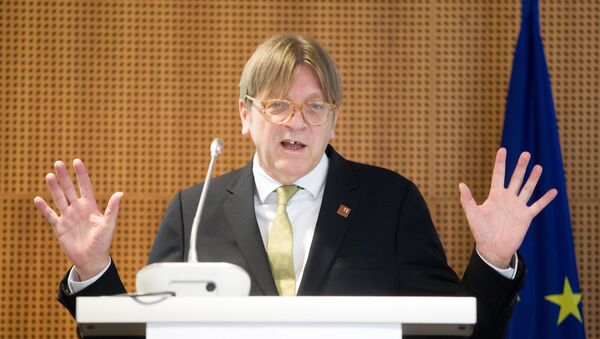Guy Verhofstadt - Sputnik Moldova-România