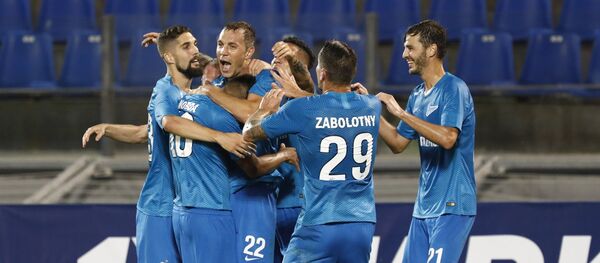 Футбол. Лига Европы. Матч Зенит - Динамо (Минск) - Sputnik Молдова