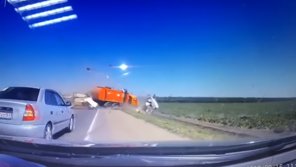 Accident pe autostrada Krasnodar — Eisk - Sputnik Moldova