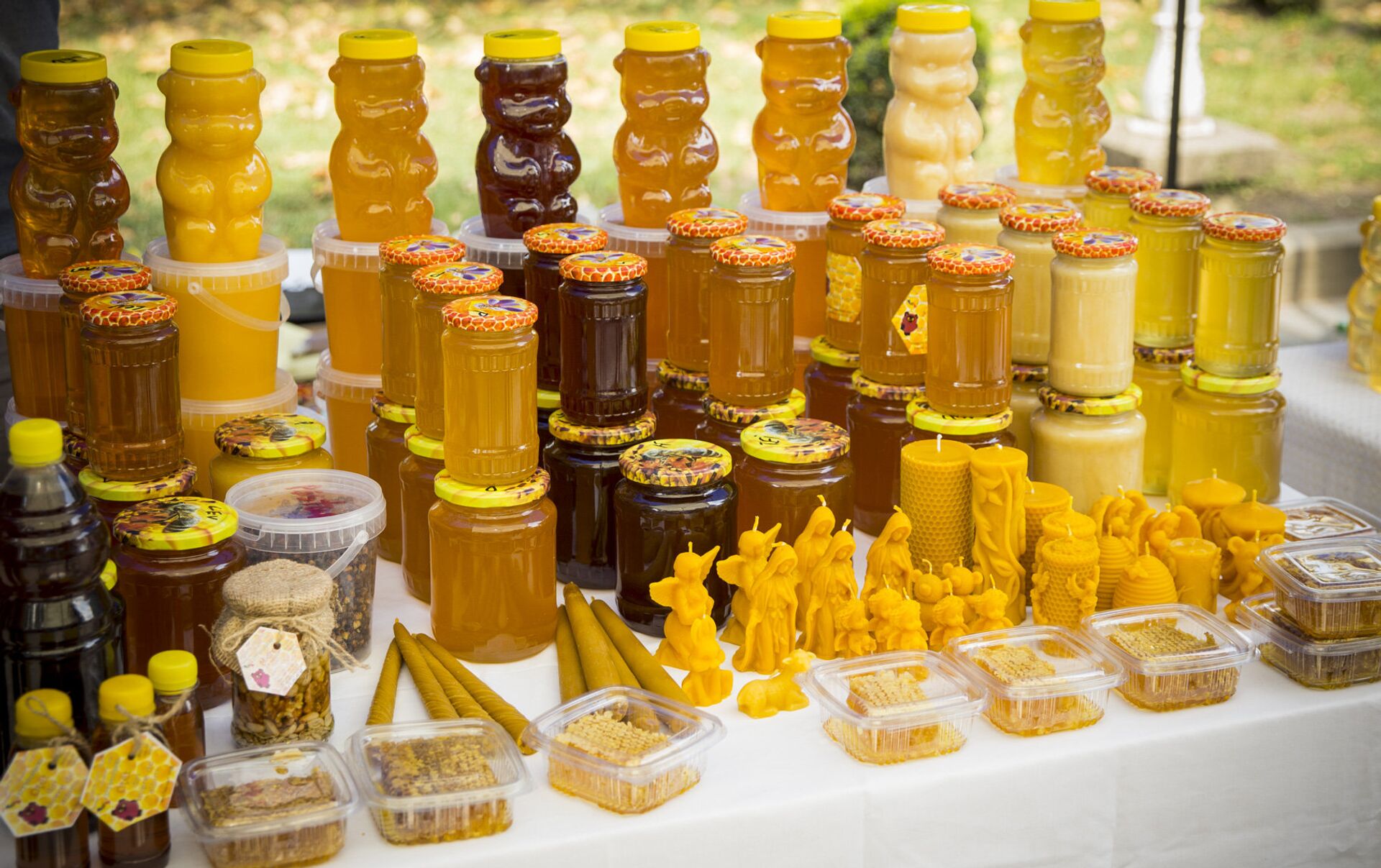 Лечение продуктами пчеловодства. Ярмарка меда. Мед на рынке. Медовая ярмарка. Продукты пчеловодства.