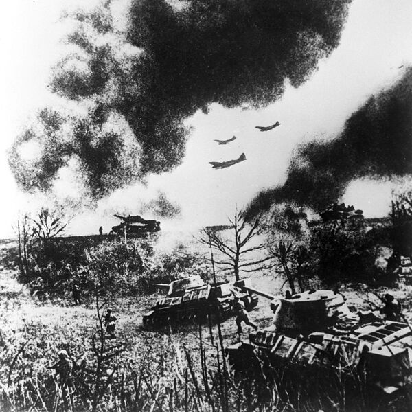 Наступление войск Степного фронта. Курская дуга. 31 июля 1943 - Sputnik Молдова