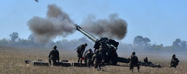 Exerciţiu militar, artilerie, armata RM, poligonul Bulboaca - Sputnik Moldova