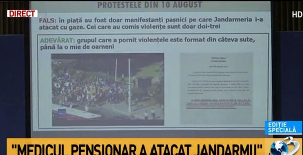 Protestele din 10 august, „Ediție Specială”, Antena 3 Protestele din 10 august, „Ediție Specială”, Antena 3 - Sputnik Moldova-România