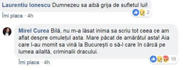 Comentarii la postarea lui Mirel Curea Comentarii la postarea lui Mirel Curea - Sputnik Moldova-România