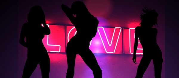 Силуэт девушки - Sputnik Молдова