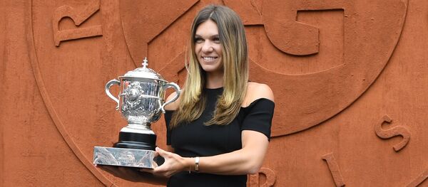 Румынская профессиональная теннисистка Симона Халеп Румынская профессиональная теннисистка Симона Халеп - Sputnik Молдова