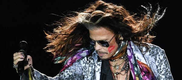 Солист американской группы Aerosmith Стивен Тайлер Солист американской группы Aerosmith Стивен Тайлер - Sputnik Молдова