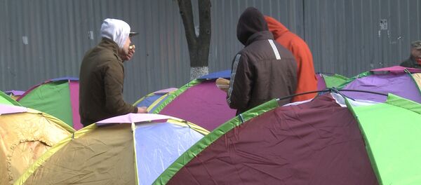 Protestatari Protestatari - Sputnik Молдова