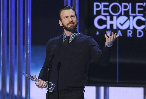 Актер Крис Эванс на премии People’s Choice Awards в Лос-Анджелесе - Sputnik Молдова