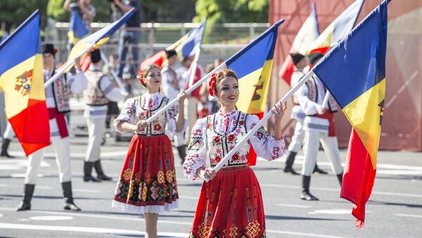 парад в Кишиневе, 25 лет независимости - Sputnik Moldova