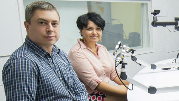 Vadim Țărnă și Angela Nicolaou - Sputnik Moldova