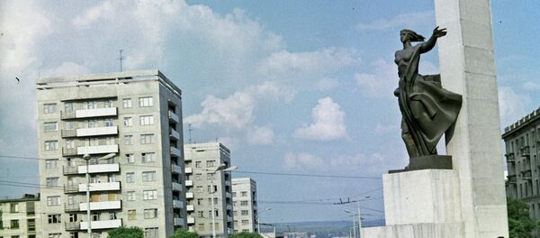 Монумент Освобождение в центре Кишинева, архивное фото. Монумент Освобождение в центре Кишинева, архивное фото. - Sputnik Молдова