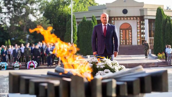 Празднование 74-й годовщины Ясско-Кишиневской операции - Sputnik Moldova