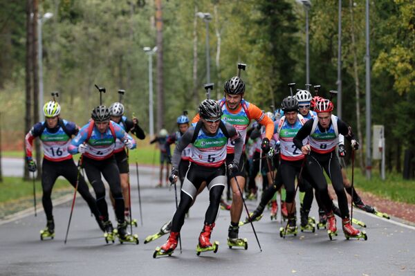 Биатлон. Чемпионат России. Мужчины. Эстафета - Sputnik Молдова