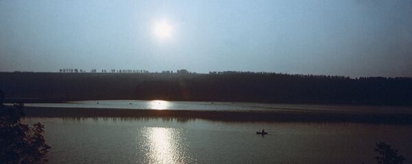 Закат на реке Днестр в Молдавии. - Sputnik Молдова