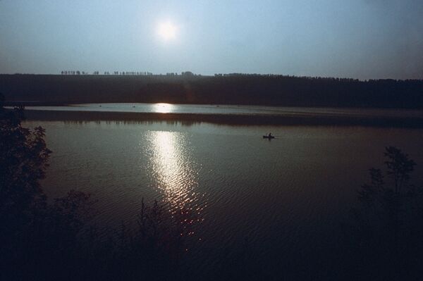 Закат на реке Днестр в Молдавии. - Sputnik Молдова