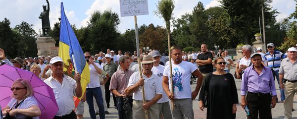 Protest la Chișinău 26 august 2018 - Sputnik Молдова