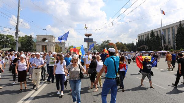 Protest la Chișinău 26 august 2018 - Sputnik Moldova