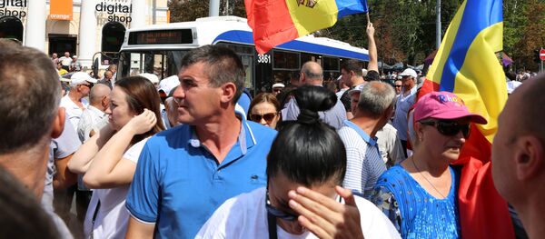 Protest la Chișinău 26 august 2018 - Sputnik Молдова