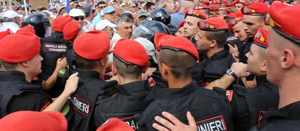 Протест в Кишиневе 26 августа 2018 - Sputnik Молдова