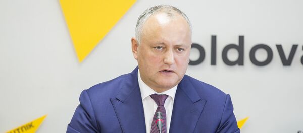 Игорь Додон - Sputnik Молдова