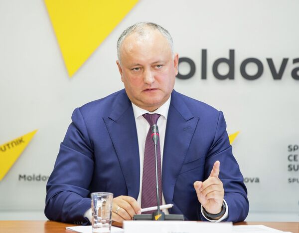 Игорь Додон Игорь Додон - Sputnik Молдова