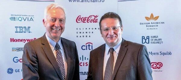 Hans Klemm și George Maior - Sputnik Moldova-România