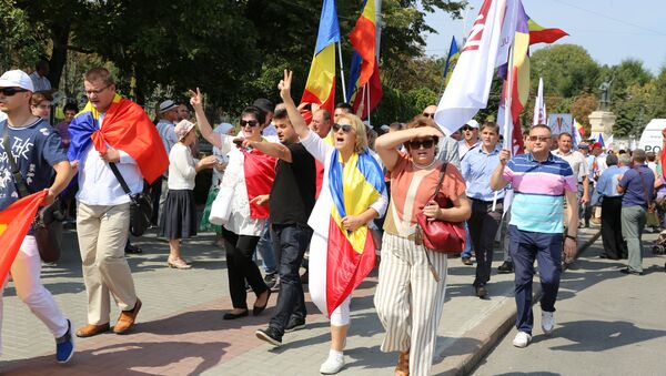 Унионисты отмечают 100-летие унири - Sputnik Moldova-România