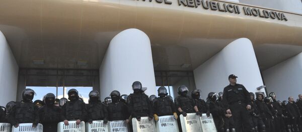 Potest Митинг полиция Poliția - Sputnik Moldova