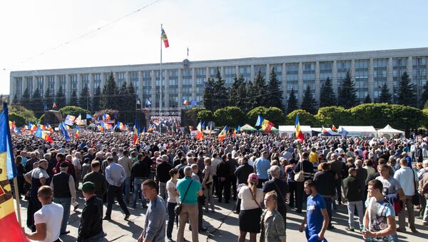 Требования - те же: отставка президента, правительства и роспуск парламента. - Sputnik Молдова