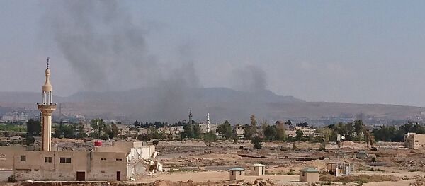 Blasts in the south of Damascus Blasts in the south of Damascus - Sputnik Moldova-România