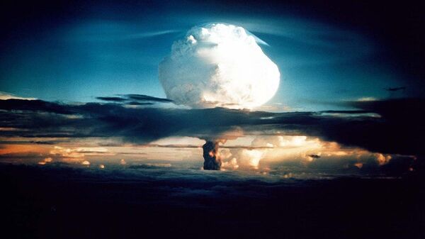 Испытание термоядерного взрывного устройства в США, архивное фото - Sputnik Moldova-România