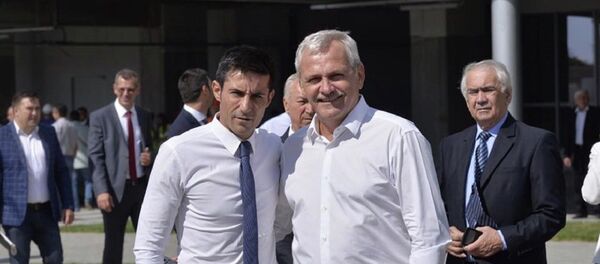 Liviu Dragnea și Claudiu Manda - Sputnik Moldova-România