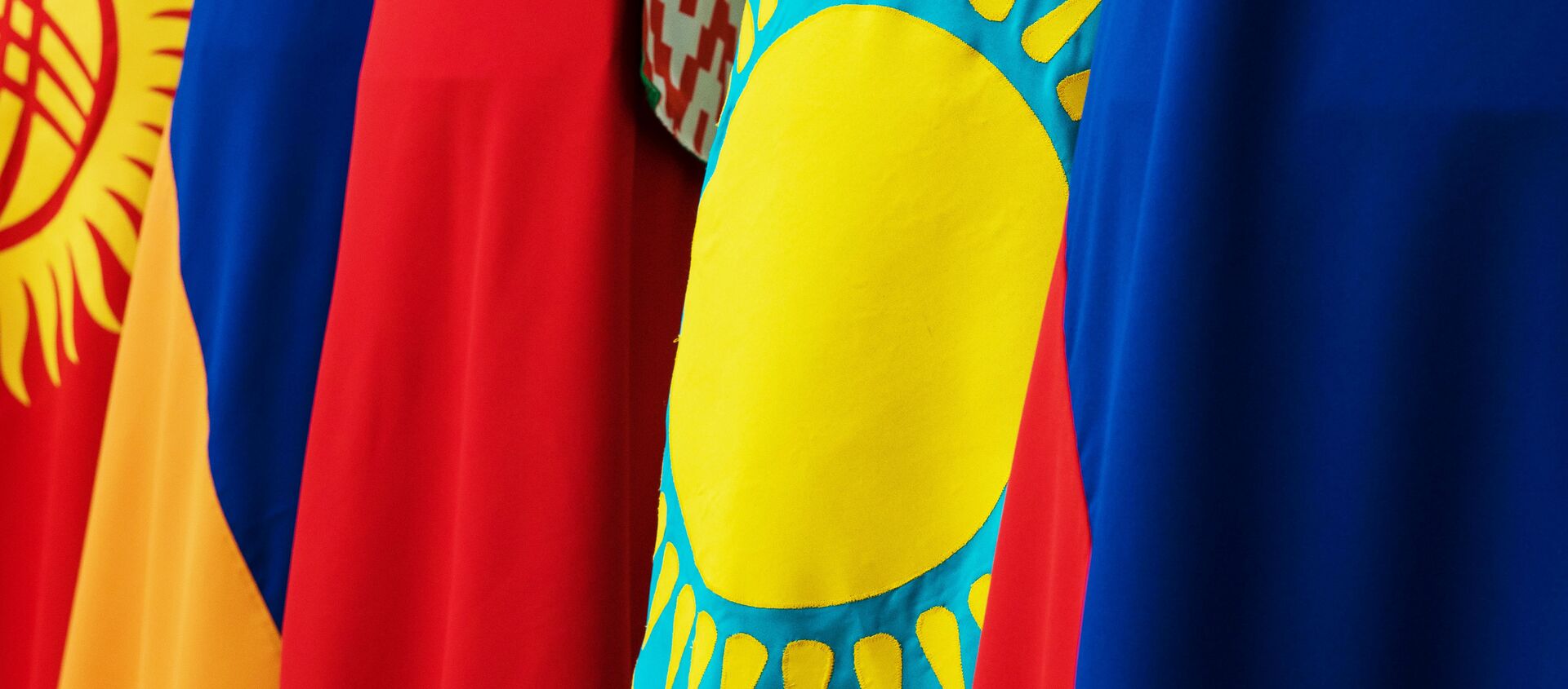 Флаги стран-участниц ЕАЭС - Sputnik Молдова, 1920, 07.10.2020