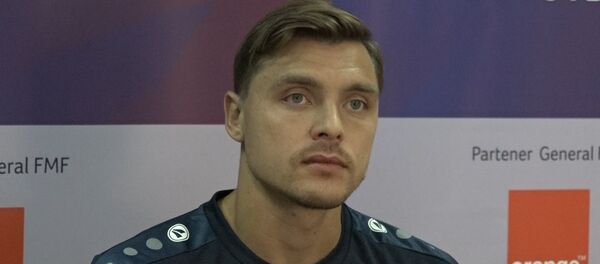 Футболист и капитан сборной Молдовы Александр Епуряну - Sputnik Moldova