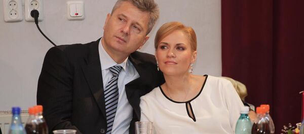 Florentin Pandele și Gabriela Firea - Sputnik Moldova-România