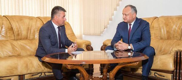 Встреча Президента Молдовы Игоря Додона и Вадима Красносельского - Sputnik Молдова