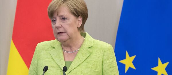 Переговоры президента РФ В. Путина с федеральным канцлером ФРГ А. Меркель - Sputnik Moldova-România