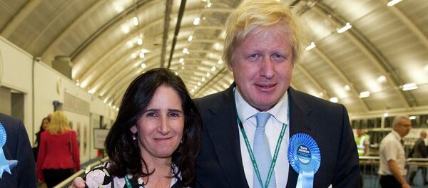 Борис Джонсон и его супруга Марина Уилер - Sputnik Молдова