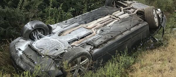 Кортеж президента Игоря Додона попал в ДТП - Sputnik Молдова