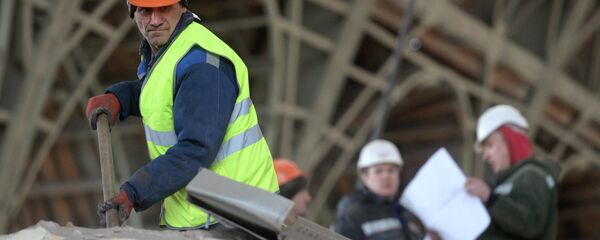 Șantier de construcție Șantier de construcție - Sputnik Moldova-România