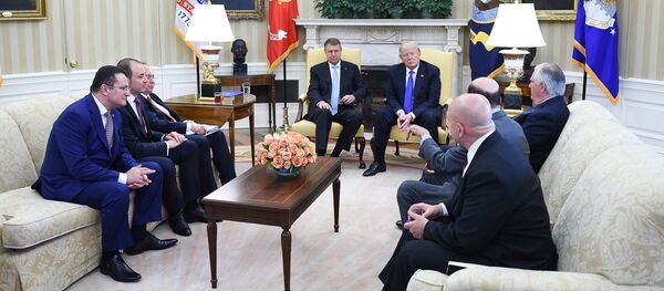 Vizita președintelui României, Klaus Iohannis, la Washington - Sputnik Moldova-România