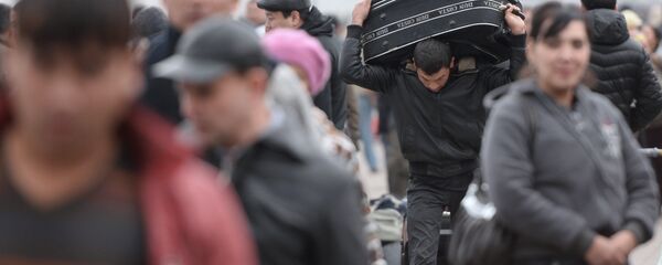 Migranți în Moscova - Sputnik Moldova