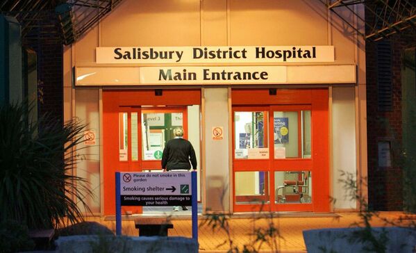 Больница в Солсбери, куда с признаками отравления нервно-паралитическим веществом были доставлены Сергей и Юлия Скрипаль - Sputnik Молдова
