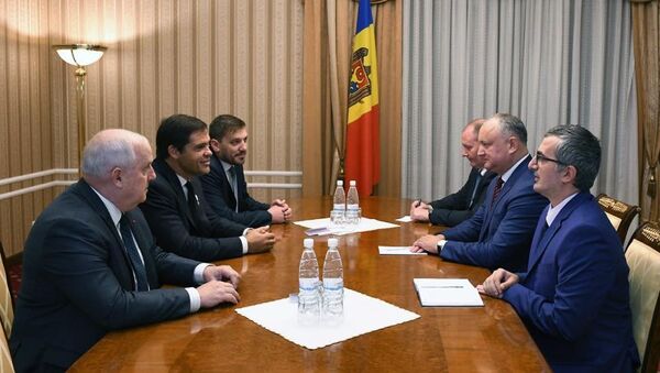 Întrevederea președintelui Igor Dodon cu Prințul Louis Alphonse de Bourbon din Franța - Sputnik Moldova