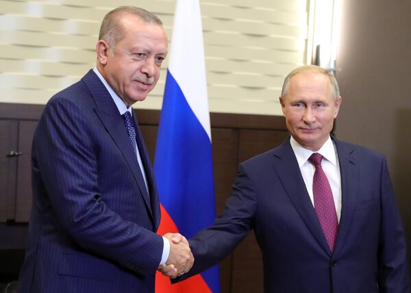Putin și Erdogan, Soci, 17 septembrie Putin și Erdogan, Soci, 17 septembrie - Sputnik Moldova-România