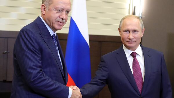 Putin și Erdogan, Soci, 17 septembrie - Sputnik Moldova-România