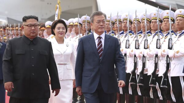 Președinți - Coreea de Sud shi Coreea de Nord - Sputnik Moldova