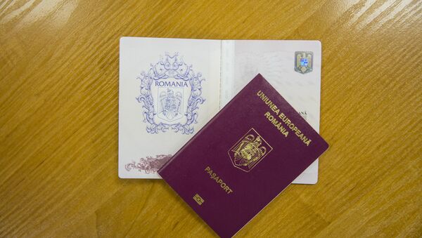 Pașaport românesc  - Sputnik Moldova-România