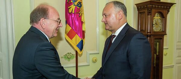 Игорь Додон встретился с послом Российской Федерации в Республике Молдова Олегом Васнецовым - Sputnik Молдова